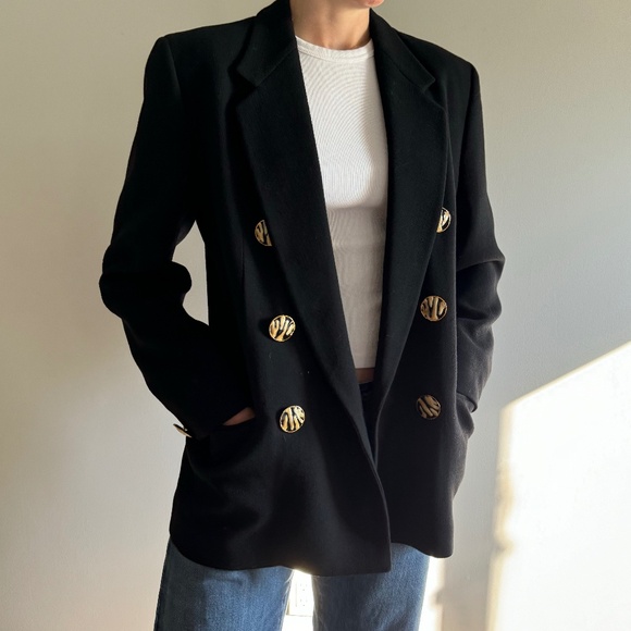 Vintage Genny Black Jacket - Picture 2 of 11